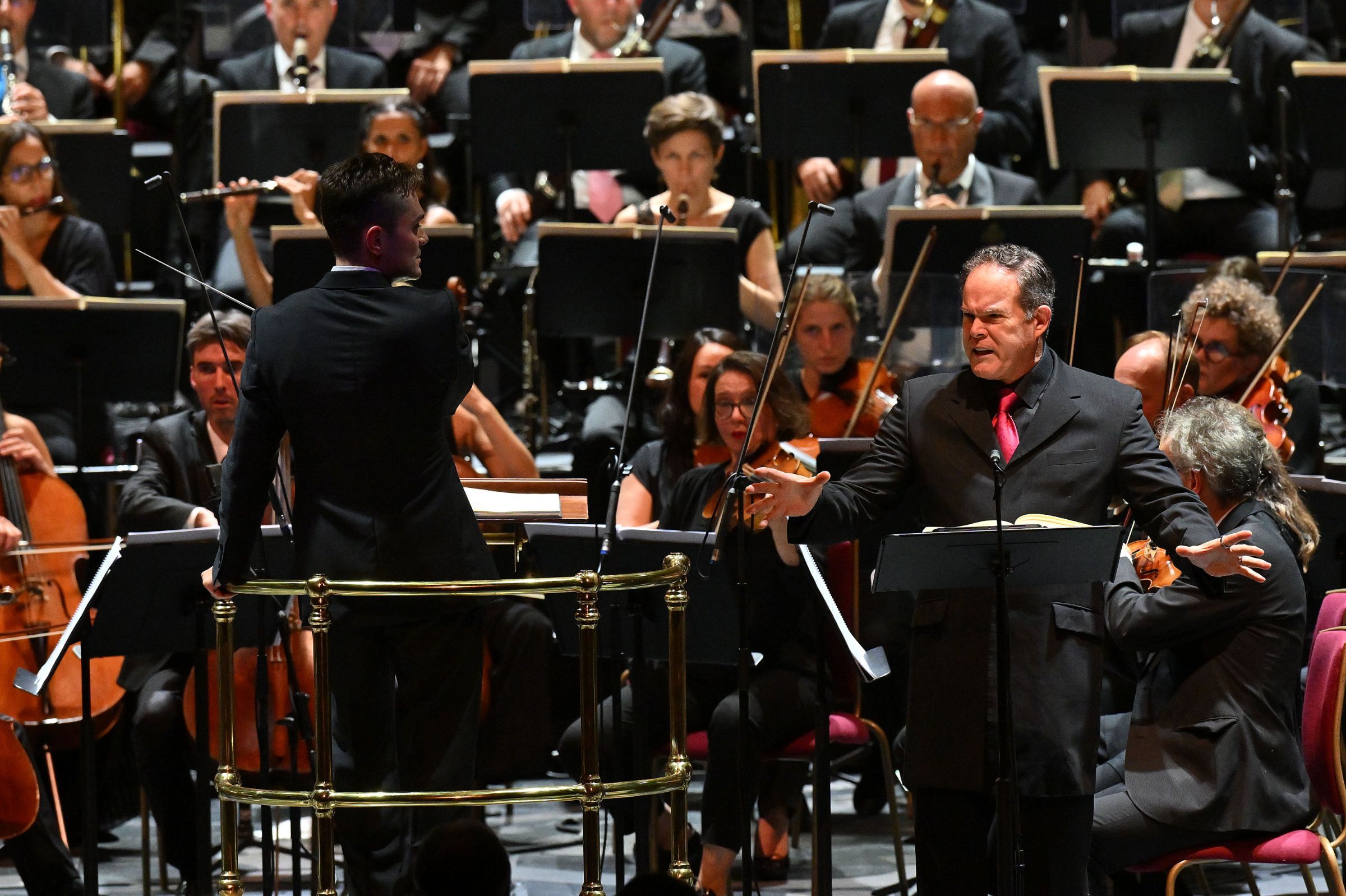 Gerald Finley and Les Siècles &copy; BBC | Mark Allan