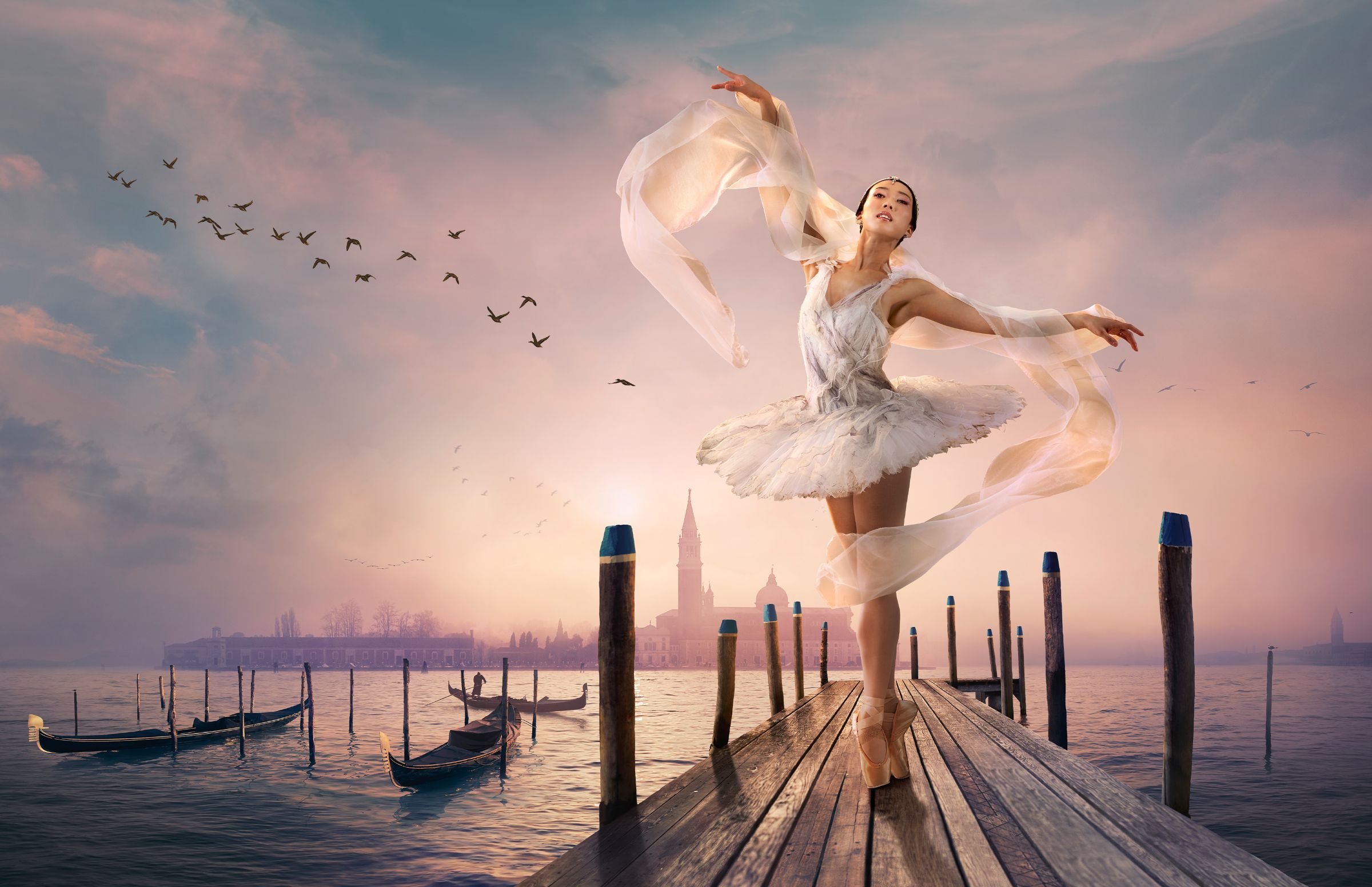 Yu Kurihara as Nicoletta in <i>The Maiden of Venice</i> &copy; Manvir Rai