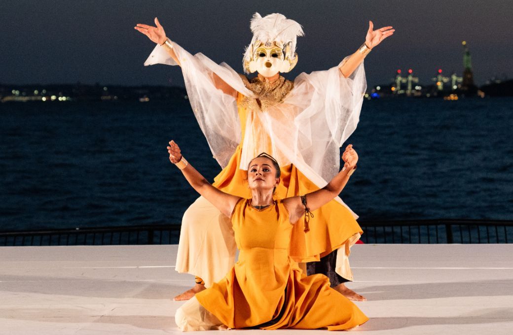 Mesma Belsaré’s <i>SIREN</i> with herself and Ramya Shankaran © Steven Pisano