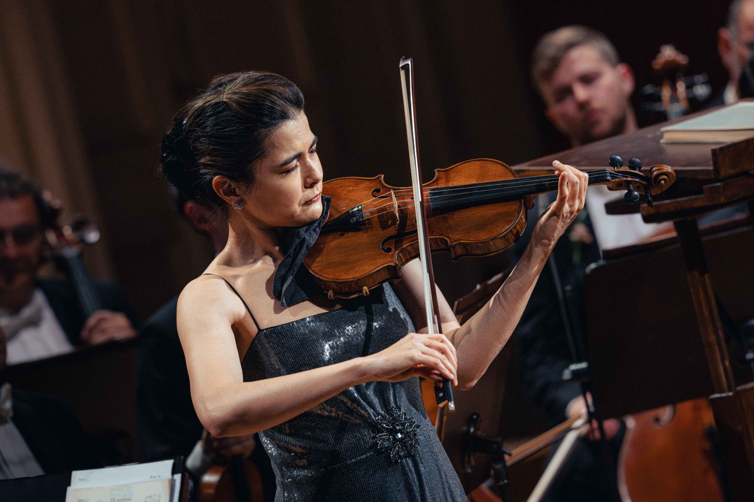 Karen Gomyo and the Czech Philharmonic &copy; Petr Chodura