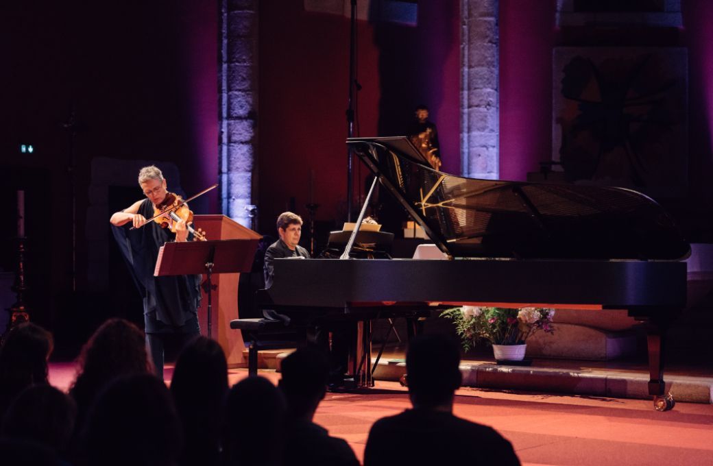 Tabea Zimmermann et Javier Perianes &agrave; Urrugne &copy; Festival Ravel / Mathias Bracho Lapeyre