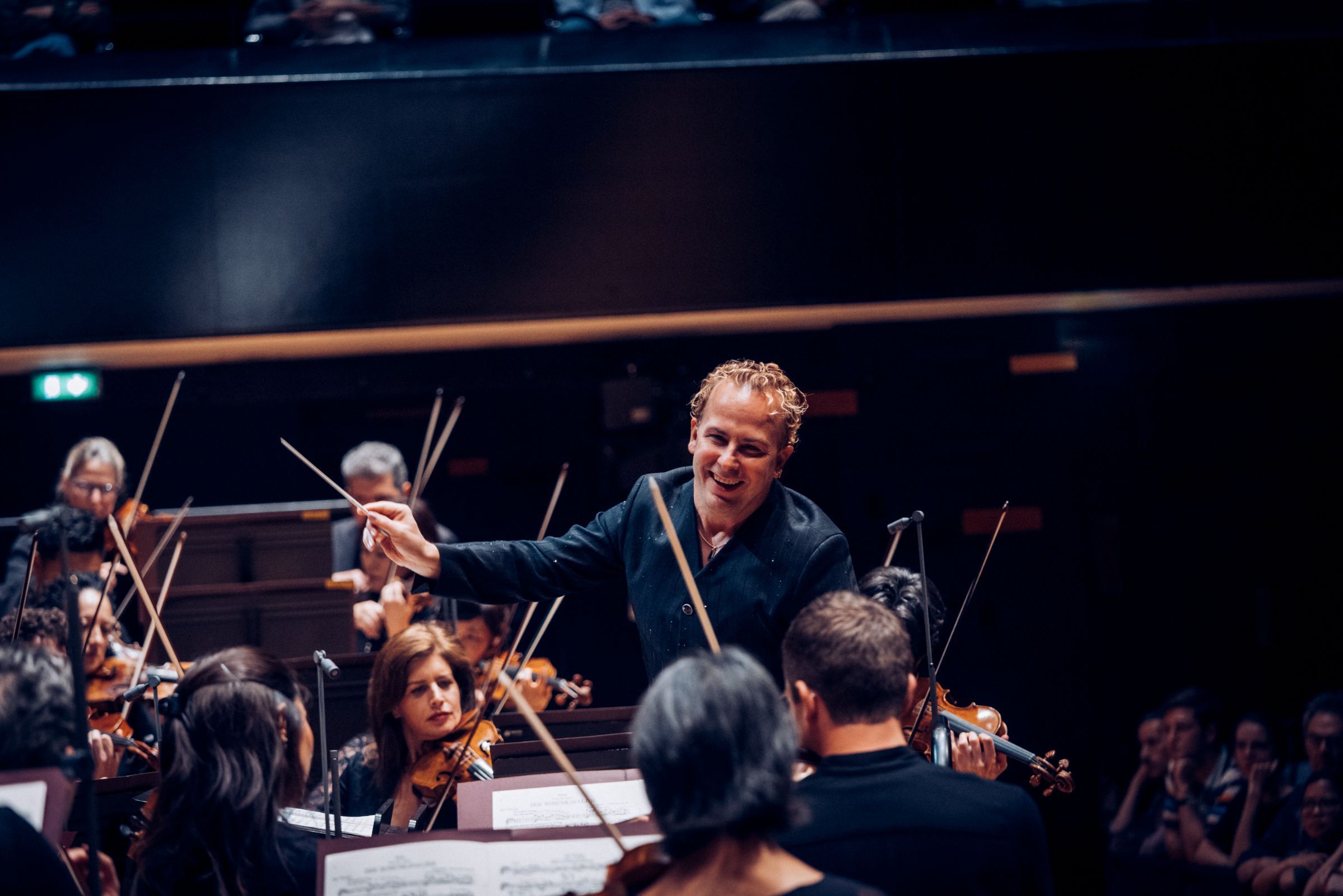 Yannick Nézet-Séguin dirige le Metropolitan Opera Orchestra aux Prem's &copy; Ava du Parc / Cheeese