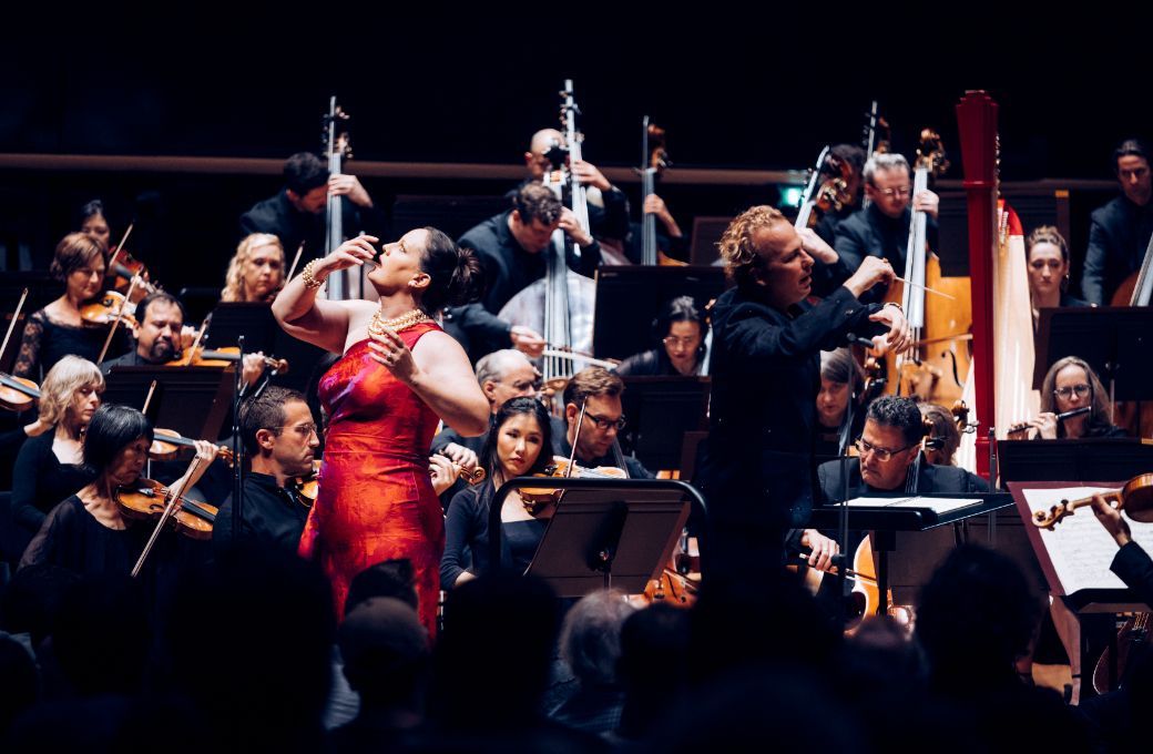 Elza van den Heever, Yannick N&eacute;zet-S&eacute;guin et le Metropolitan Opera Orchestra &copy; Ava du Parc / Cheeese
