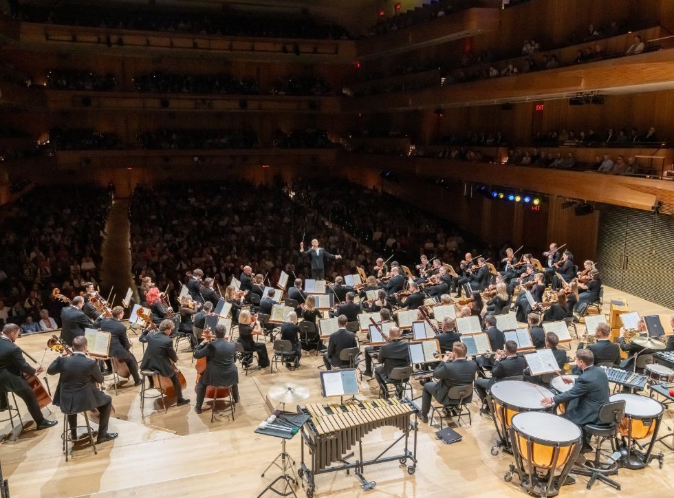 Ukrainian Freedom Orchestra with Lise Davidsen in New York &copy; Richard Termine | Met Opera