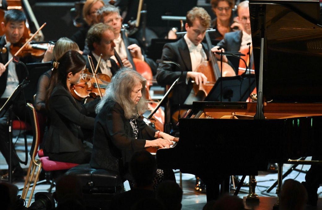 Martha Argerich and the Munich Philharmonic &copy; BBC | Chris Christodoulou