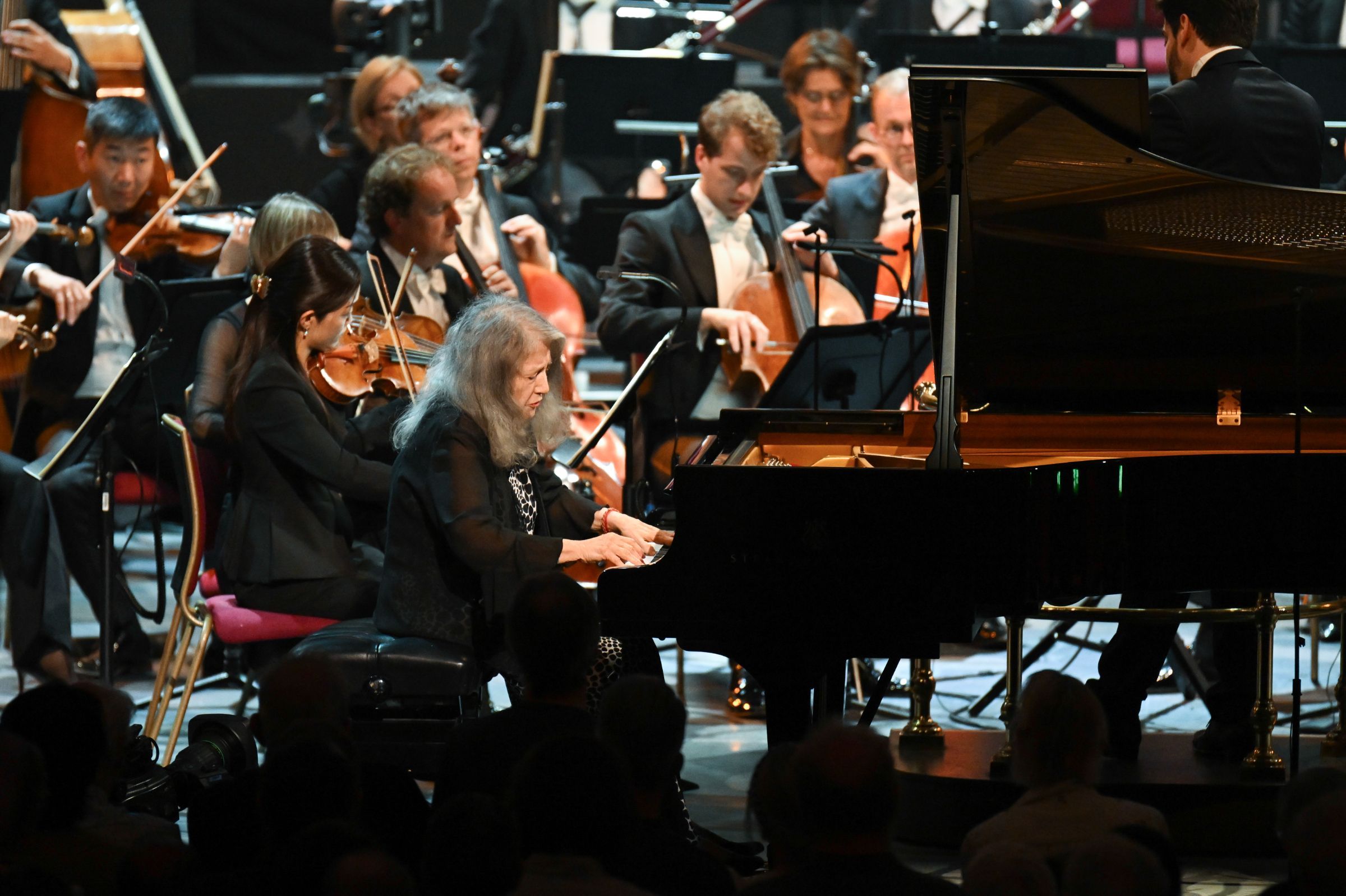 Martha Argerich and the Munich Philharmonic &copy; BBC | Chris Christodoulou