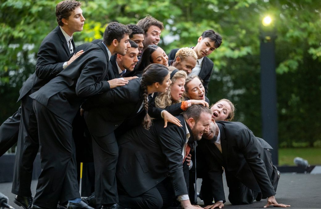 Young singers of Les Arts Florissants © Julien Gazeau