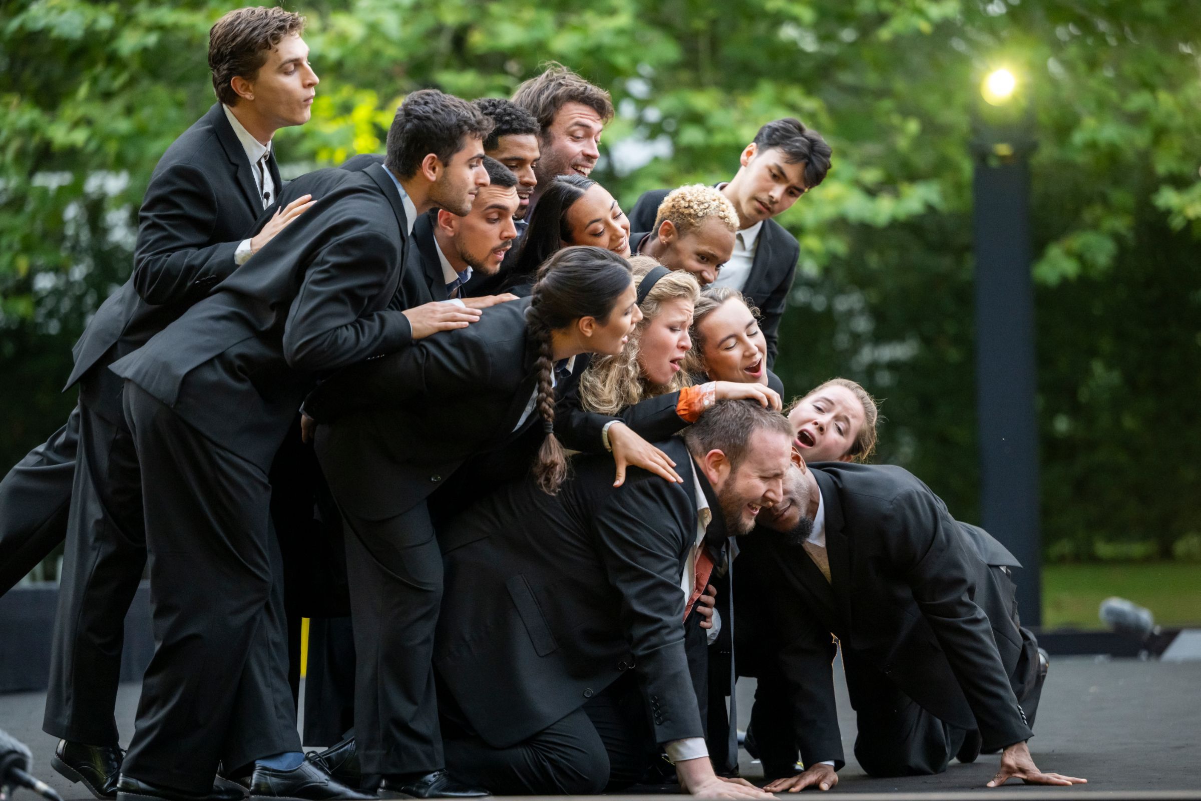 Young singers of Les Arts Florissants &copy; Julien Gazeau