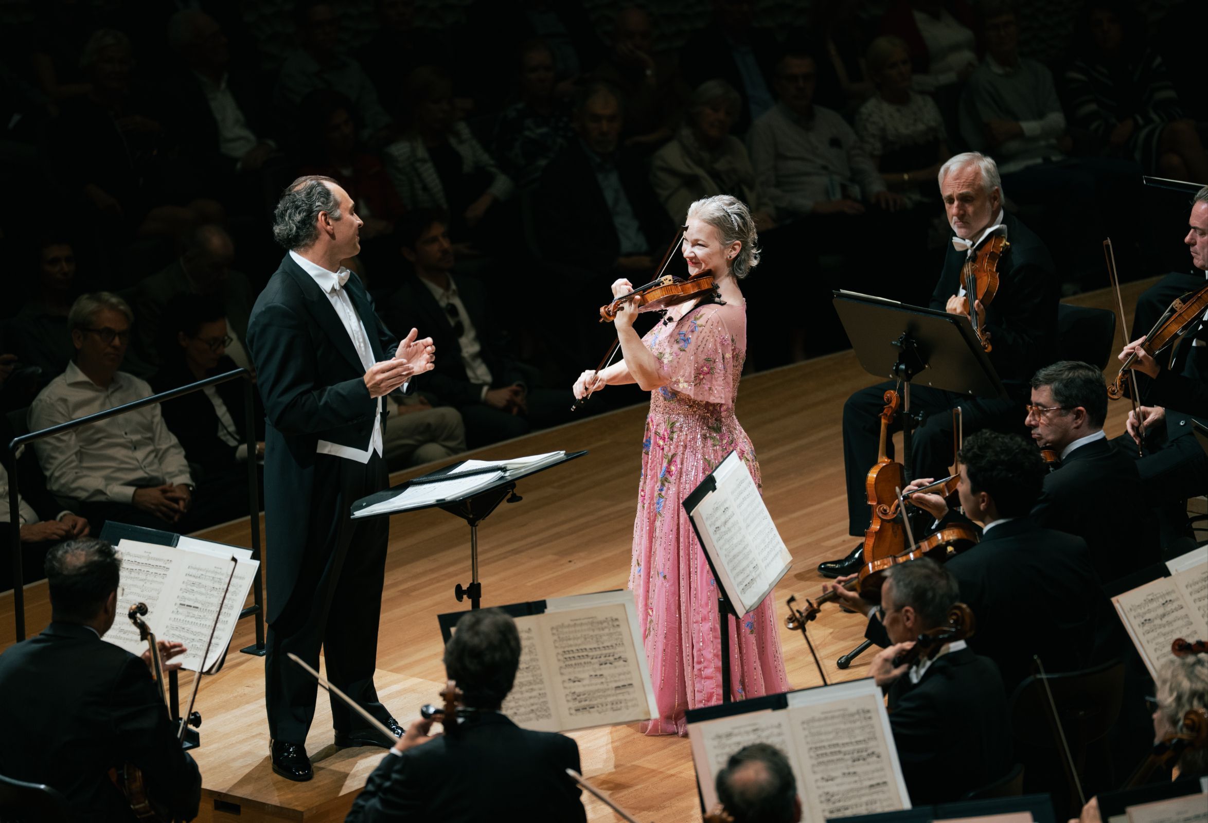Tugan Sokhiev and Hilary Hahn &copy; Sören L. Schirmer