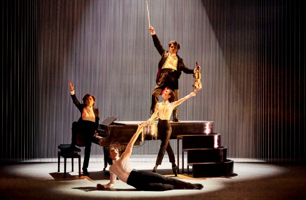 Pamela Tan Nicholson, Steven McRae, Sarah Lamb and Vasko Vassilev in <i>The McRae/Vassilev Project</i> &copy; 2026 Max Miechowski