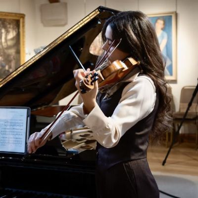 Lucilla Rose Mariotti (violin) and Alessio Enea (piano)