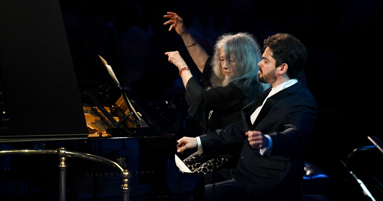 Martha Argerich delights the Royal Albert Hall with crisp Beethoven © BBC | Chris Christodoulou