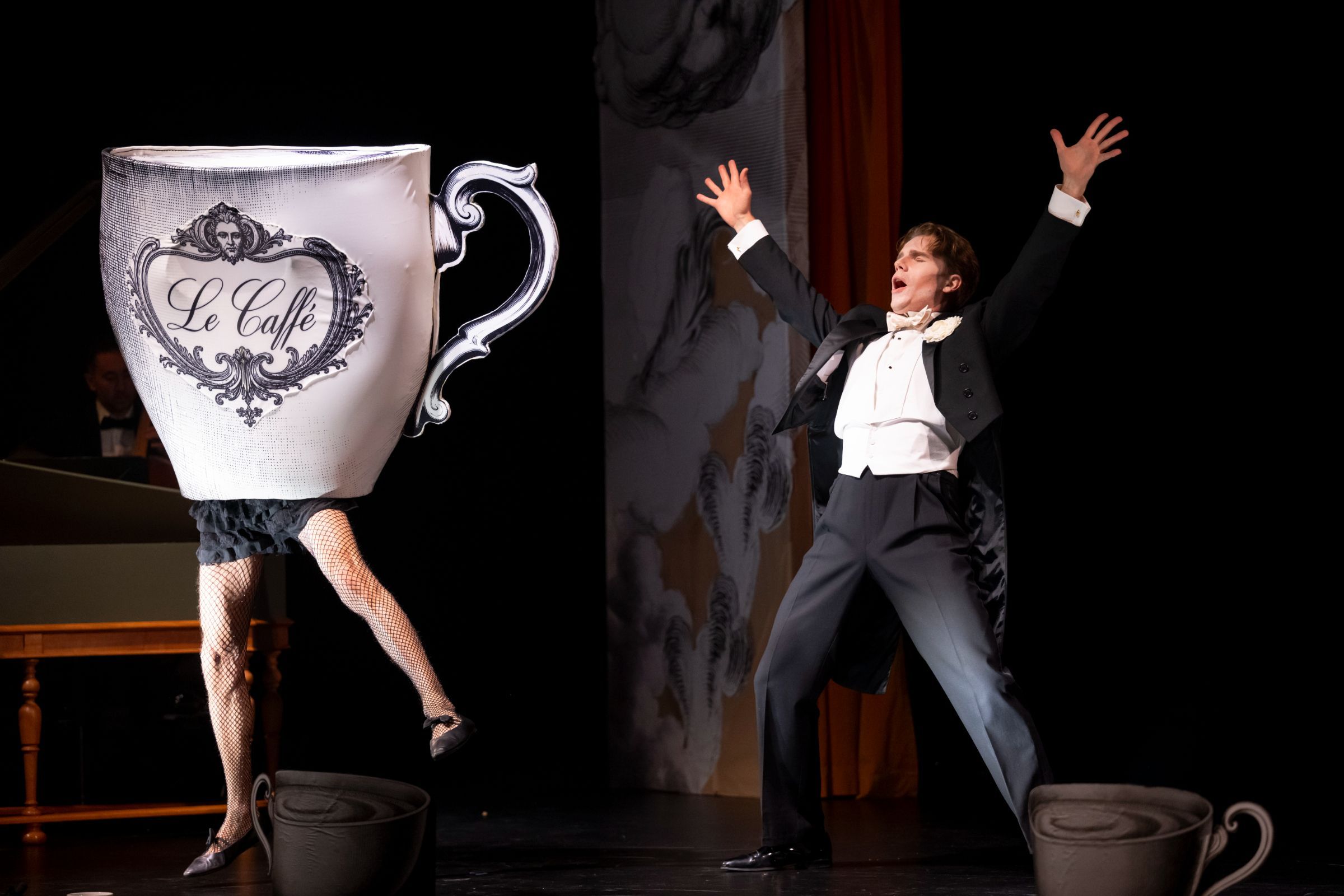 Nicholas Jones in <i>Le Caffé</i> &copy; Cassandra Hannagan