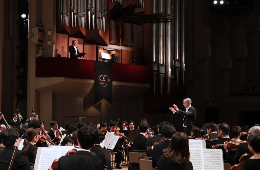 Fabio Luisi conducts the NHK Symphony Orchestra &copy; NHKSO