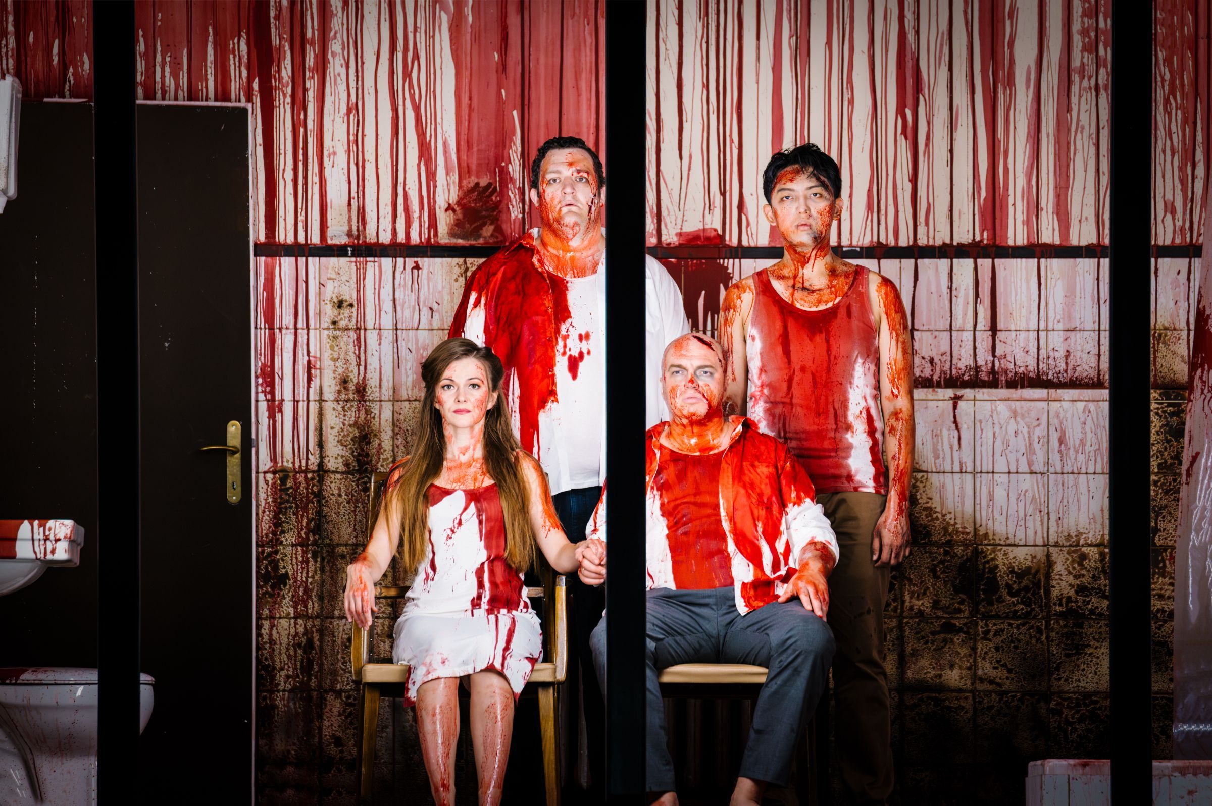 Karolina Makuła (Ljubov), John Findon (Andrei), Alexander Roslavets (Kochubey), Jihun Hong (Iskra) &copy; Xiomara Bender