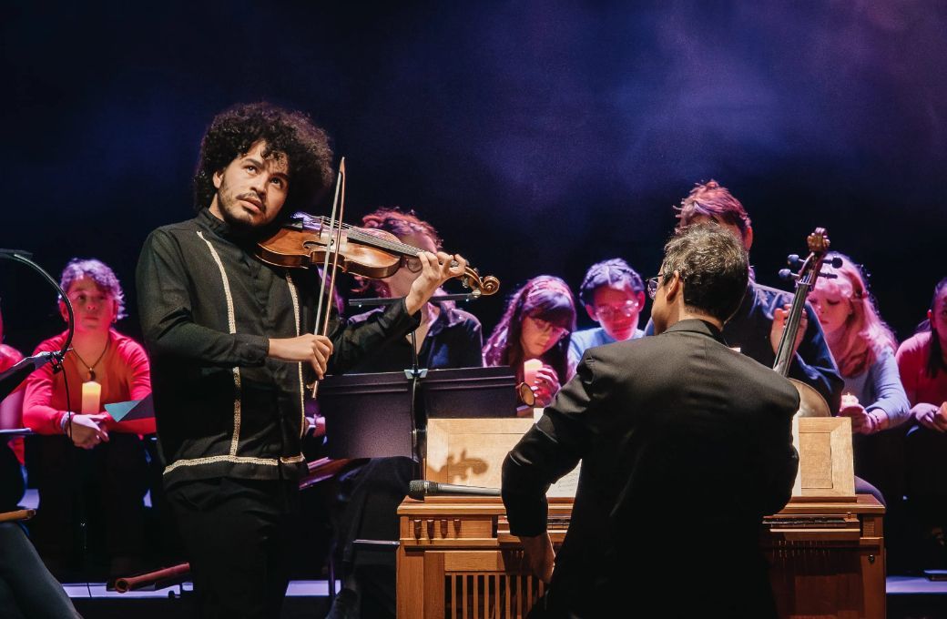 Pablo Agudo L&oacute;pez with Leonardo Garc&iacute;a-Alarc&oacute;n &copy; Giulia Charbit
