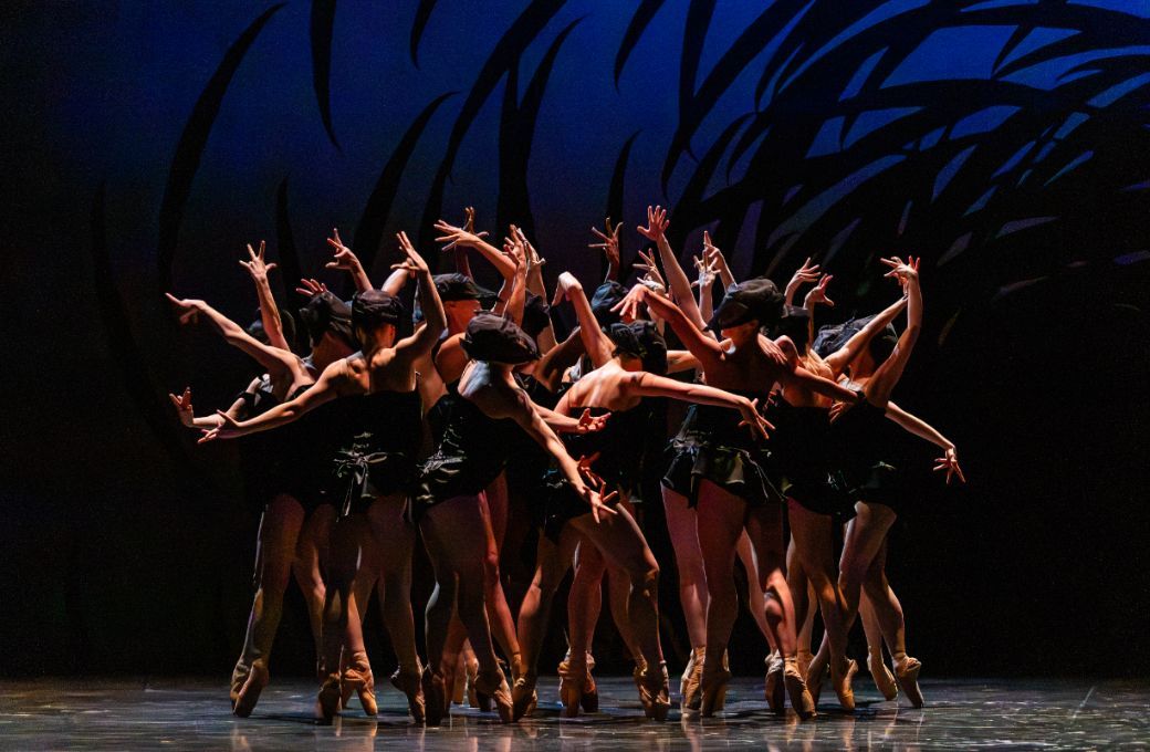 Scottish Ballet dancers in Crystal Pite&rsquo;s <i>Emergence</i> &copy; Andy Ross