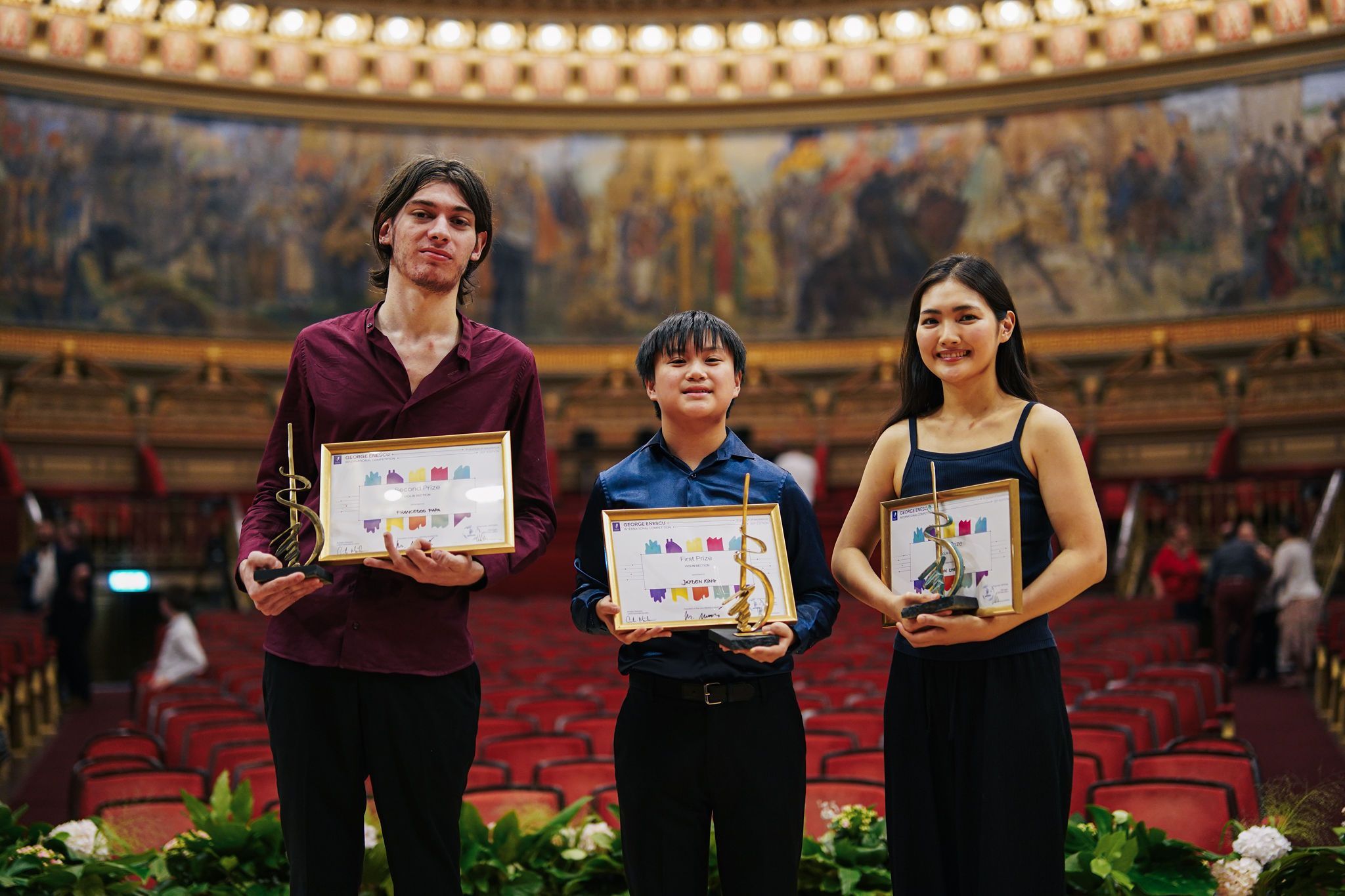 Prize winners of the George Enescu International Competition &copy; Alex Damian