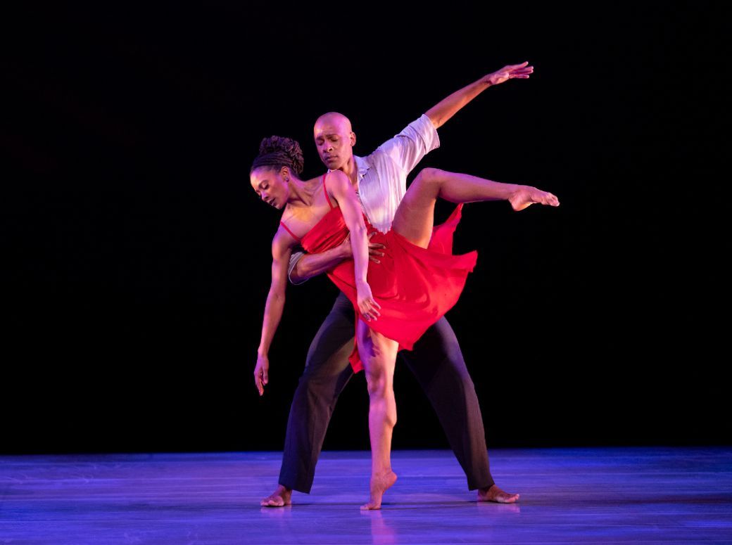 Jacquelin Harris and Yannick Lebrun in Judith Jamison&rsquo;s <i>A Case of You</i> &copy; Paul Kolnik