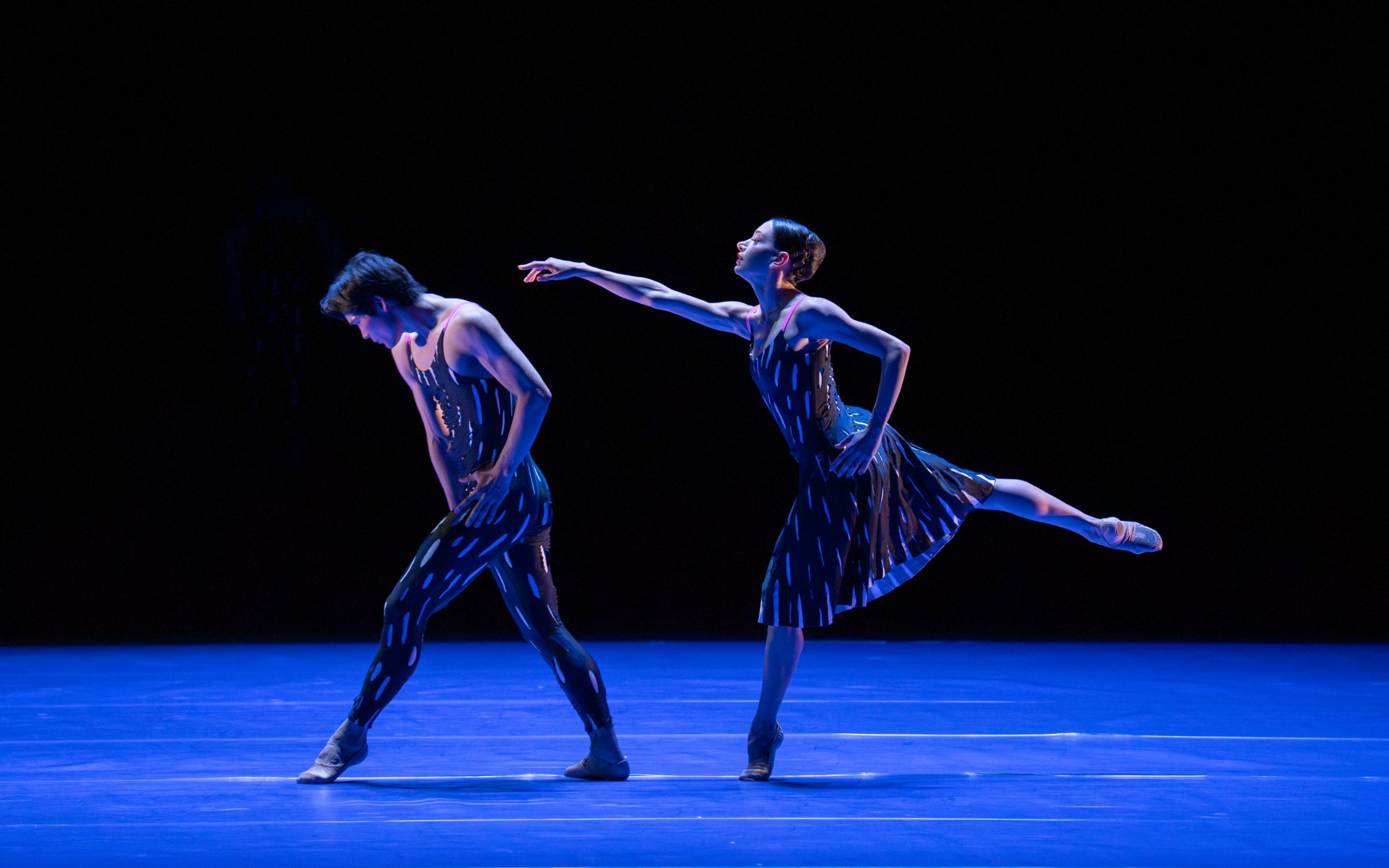 Young Gyu Choi and Salome Leverashvili in Hans van Manen’s <i>Simple Things</i> &copy; Altin Kaftira