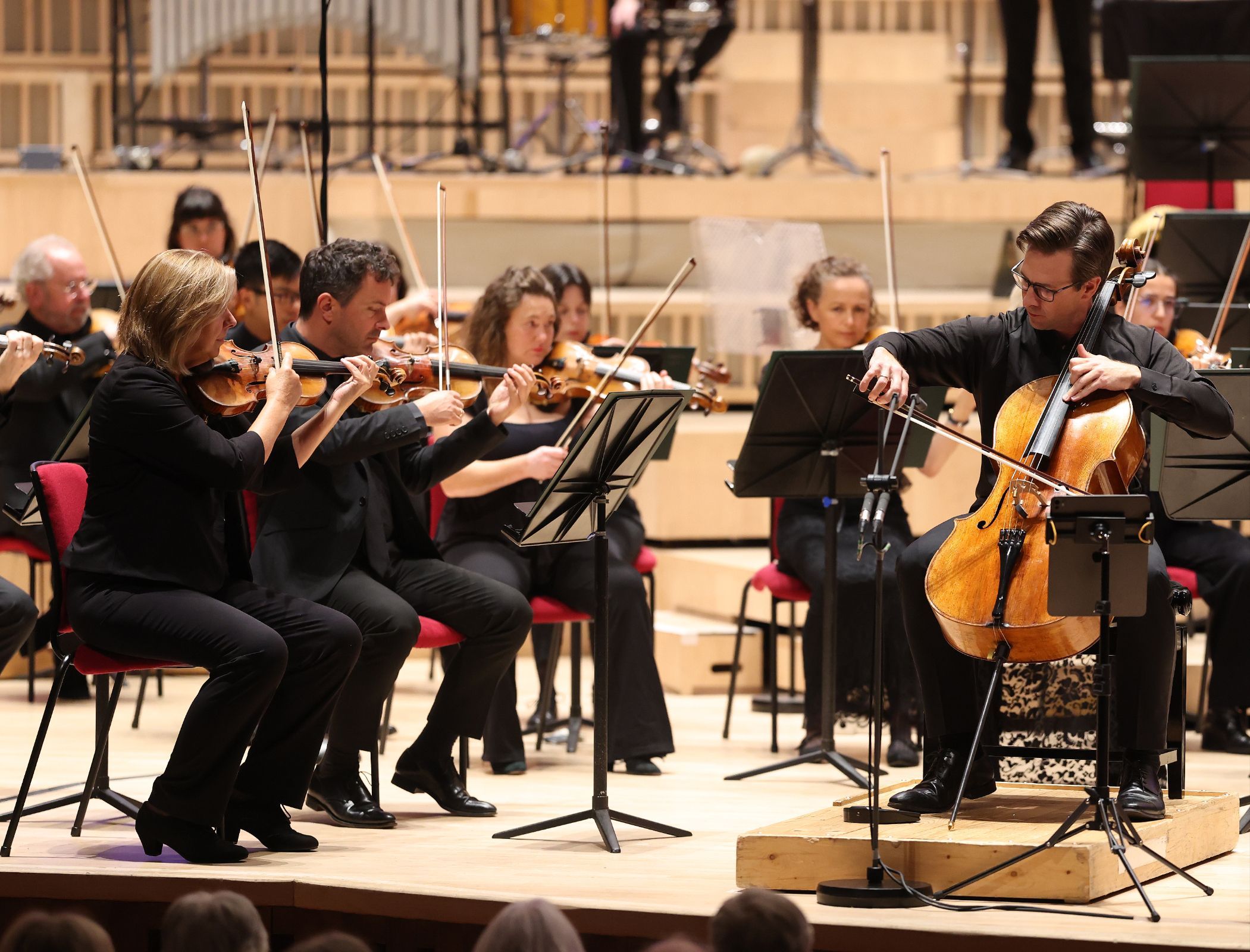 Guy Johnston and the Royal Liverpool Philharmonic Orchestra © Gareth Jones