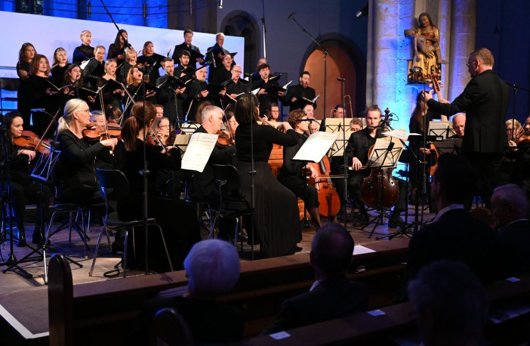 Edzard Burchards dirigiert Concerto Köln und die Rheinische Kantorei © Michael Rathmann