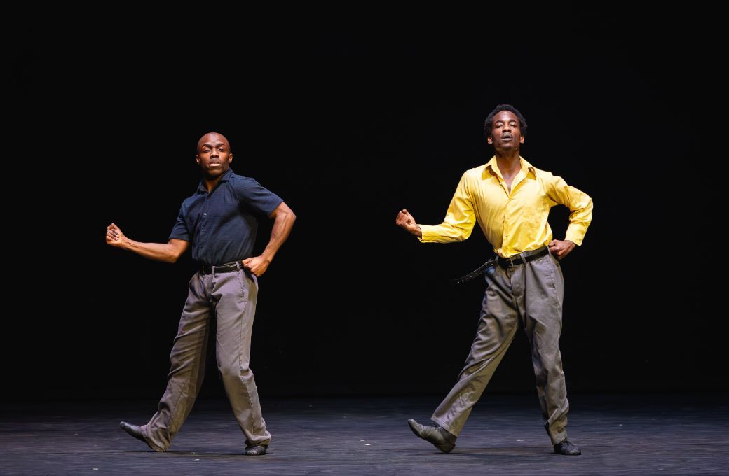Ballet Nights: Darius Drooh and Nahum McLean from BlacBrik in <i>Death of the Bachelors</i> &copy; Emily Nuttall
