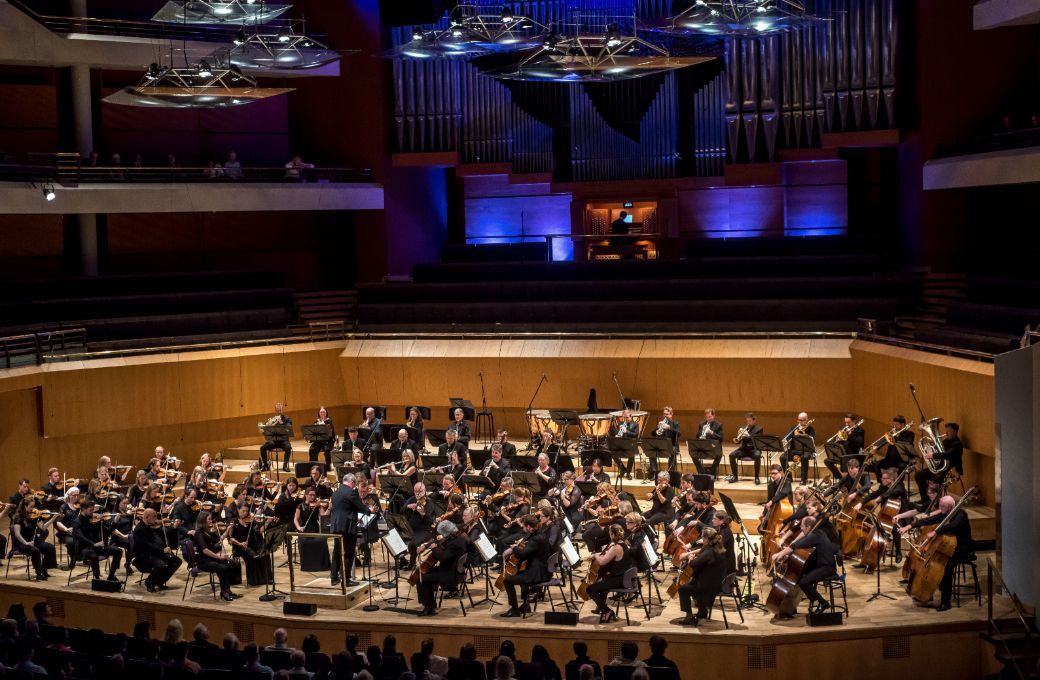 The BBC Philharmonic in Bridgewater Hall © Chris Payne