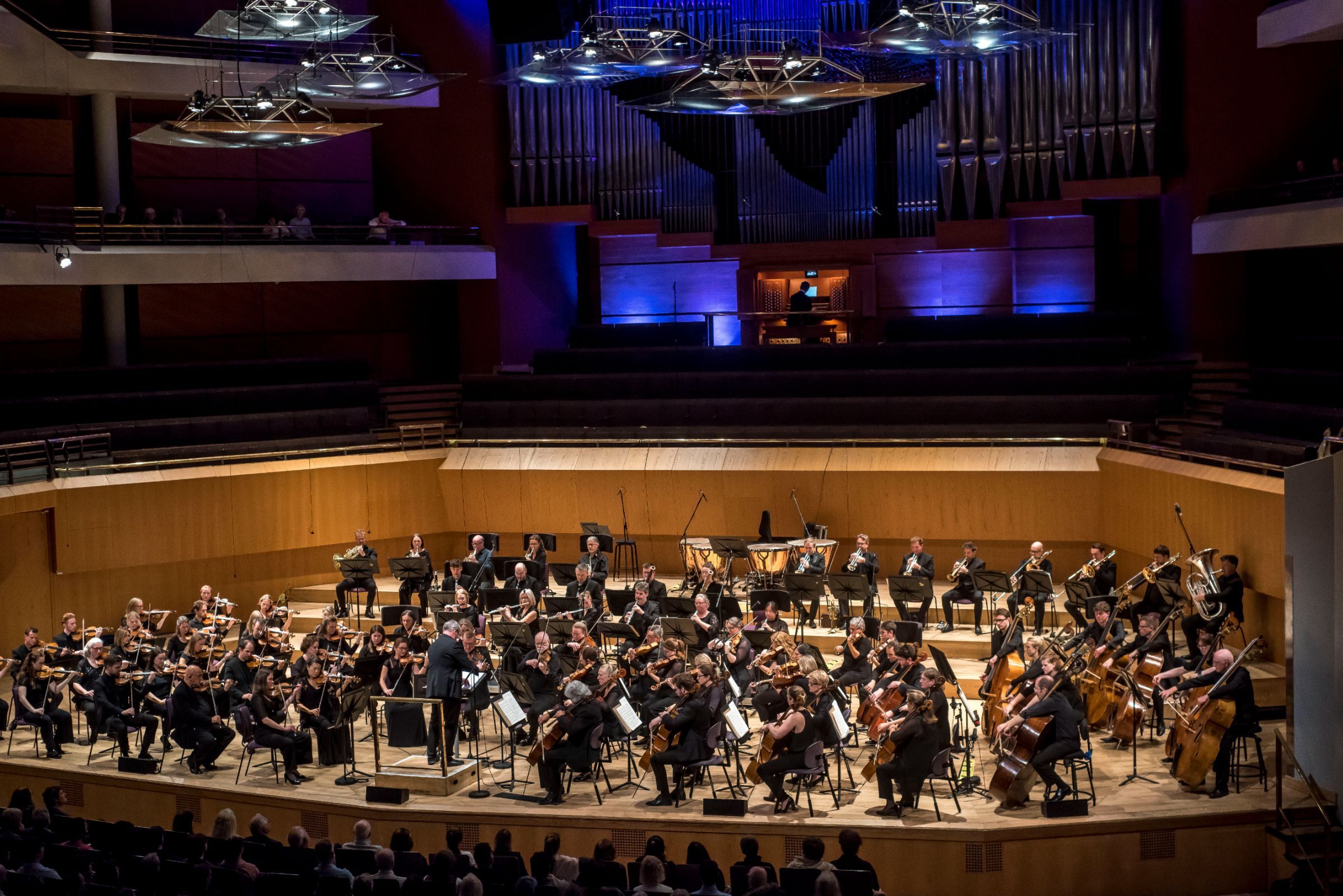 The BBC Philharmonic in Bridgewater Hall © Chris Payne