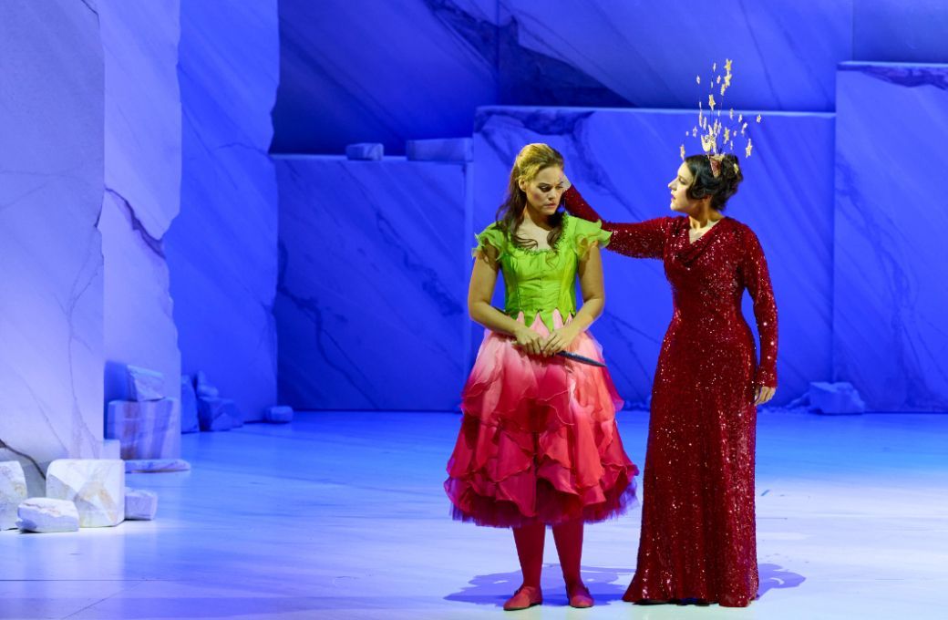 Regula Mühlemann (Pamiina) und Jasmin Delfs (Königin der Nacht) &copy; Herwig Prammer
