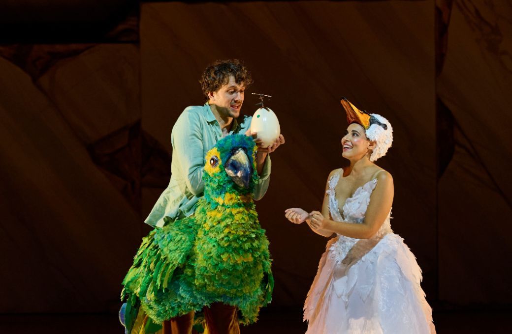 Yannick Debus (Papageno) und Mariam Suleiman (Papagena) &copy; Herwig Prammer
