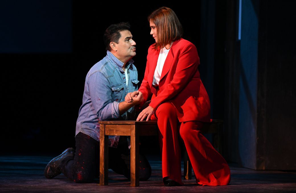 Saimir Pirgu (Cavaradossi) and Carmen Giannattasio (Tosca) &copy; Alex Brenner