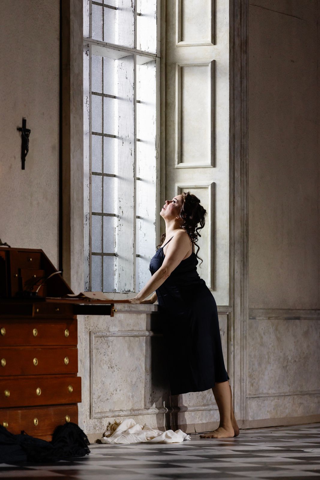 Elisabet Strid as Tosca at Finnish National Opera &copy; Emma Suominen | Finnish National Opera