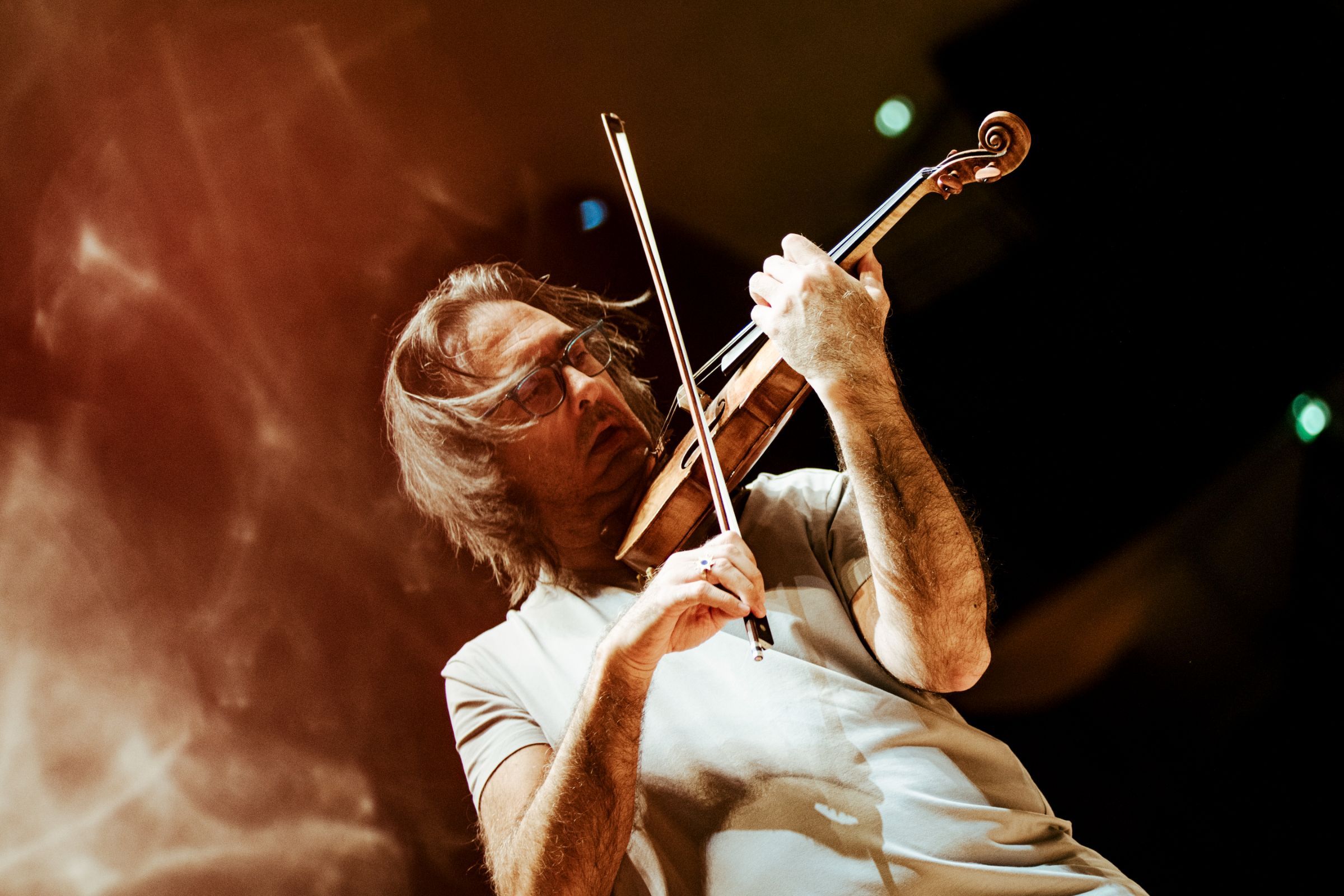 Leonidas Kavakos en répétition avec l'Orchestre de Paris &copy; Mathias Benguigui