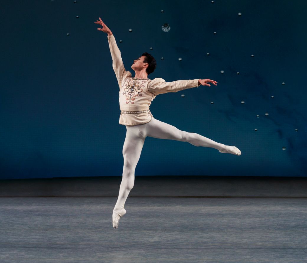 Chun Wai Chan in George Balanchine&rsquo;s <i>Diamonds</i> from <i>Jewels</i> &copy; Erin Baiano
