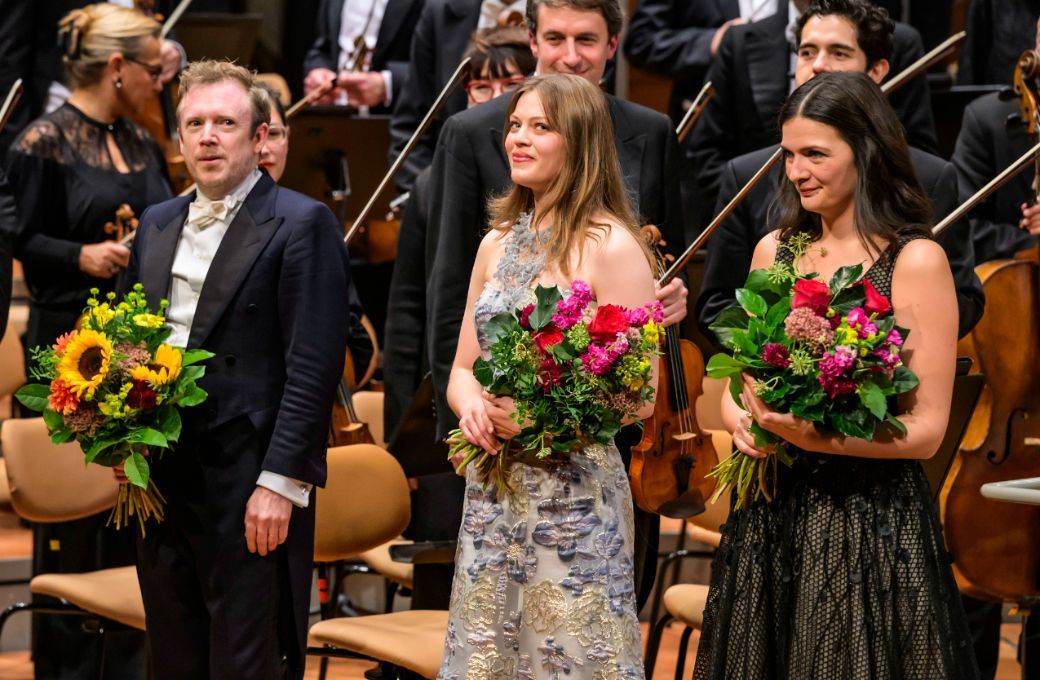 Daniel Harding, Johanna Wallroth and Marianne Crebassa &copy; Bettina St&ouml;&szlig;