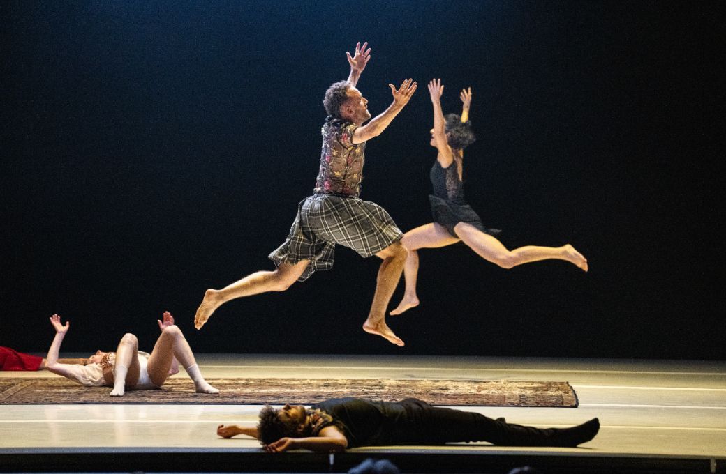 Lior Tavori Dance Company in <i>Crust</i> &copy; Steven Pisano