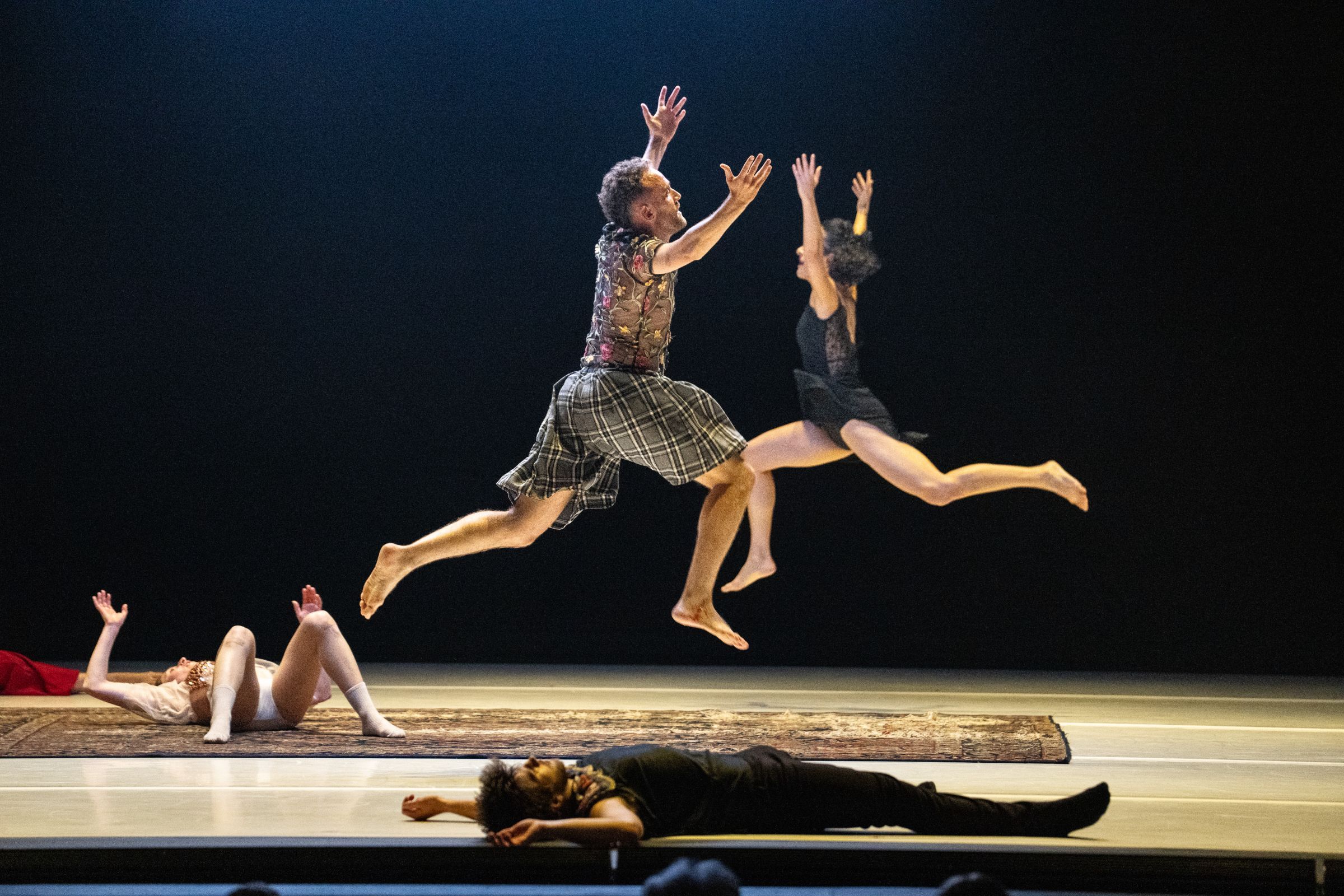 Lior Tavori Dance Company in <i>Crust</i> &copy; Steven Pisano