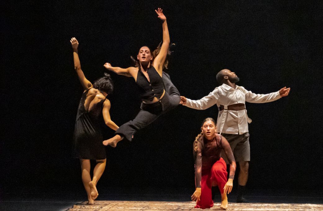 Lior Tavori Dance Company in <i>Crust</i> &copy; Steven Pisano