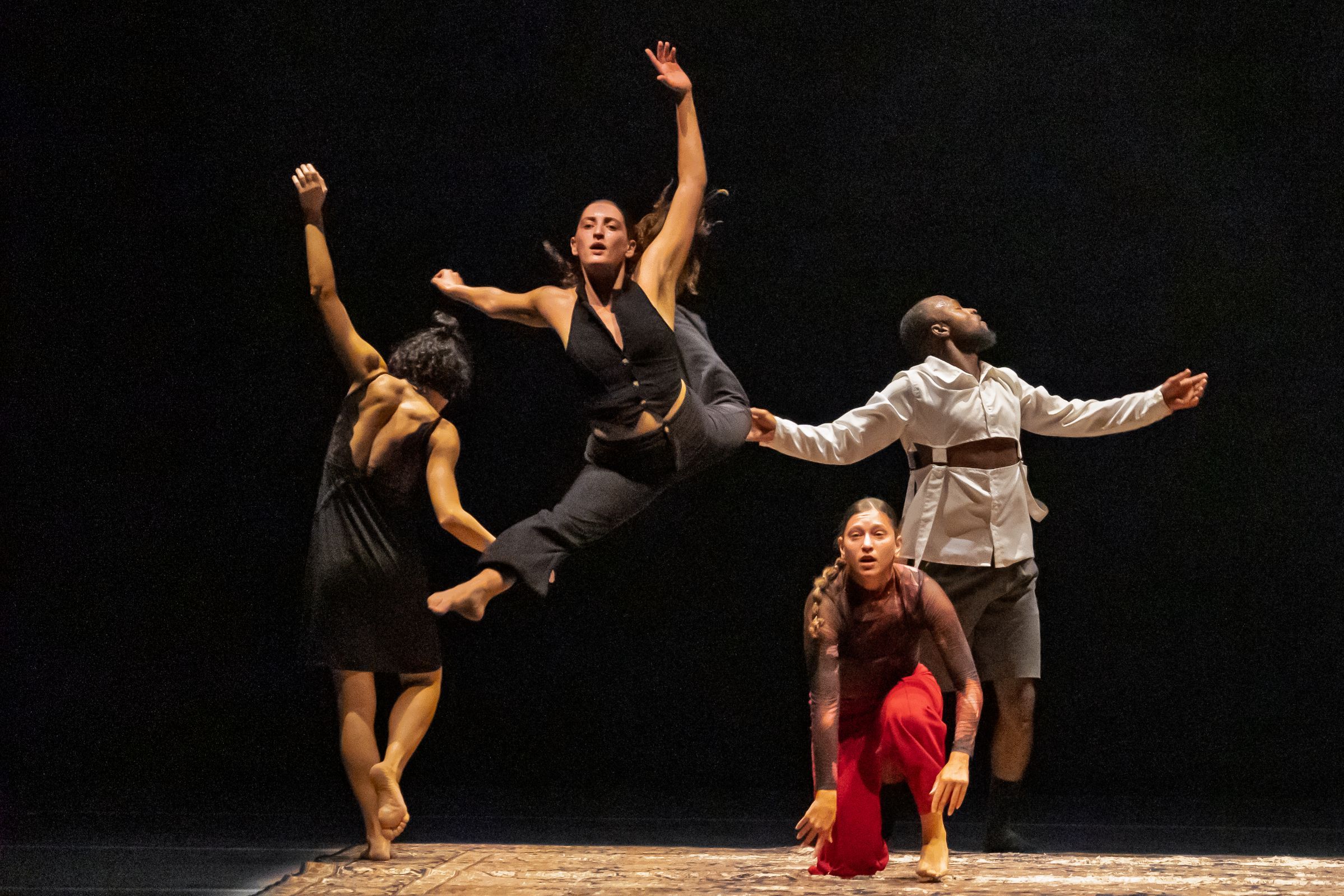 Lior Tavori Dance Company in <i>Crust</i> &copy; Steven Pisano