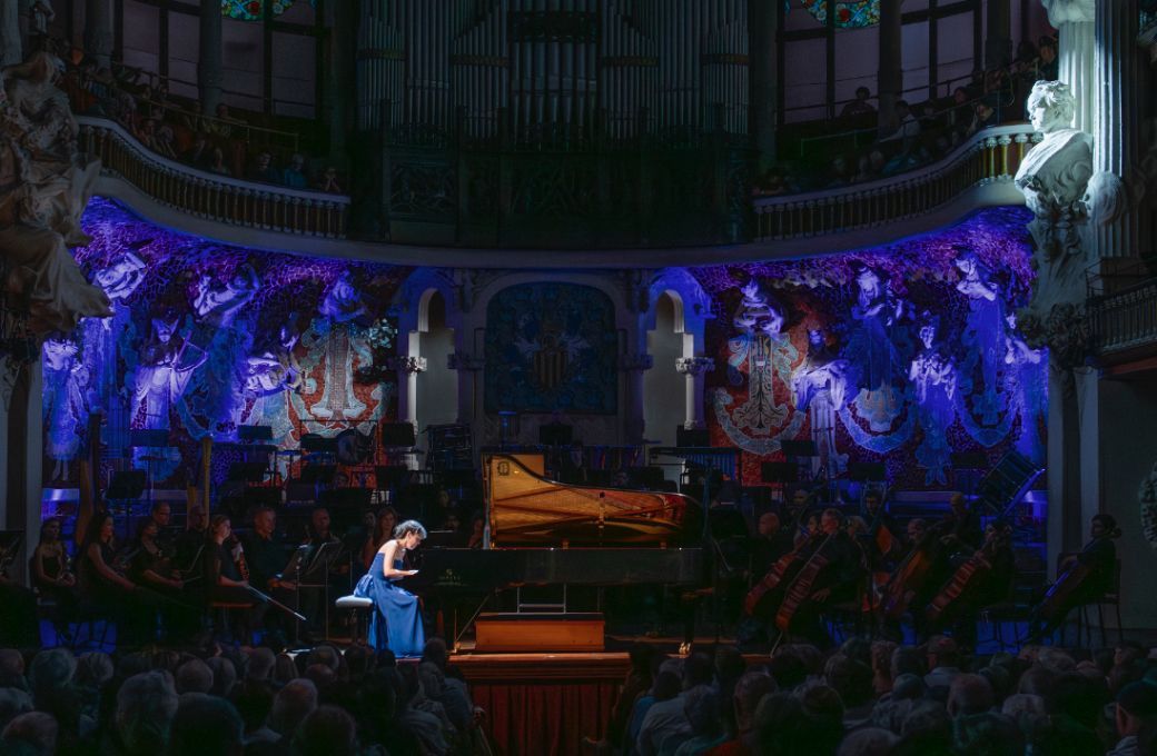 Alba Ventura en el Palau de la M&uacute;sica Catalana &copy; Lorenzo Duaso | OSV