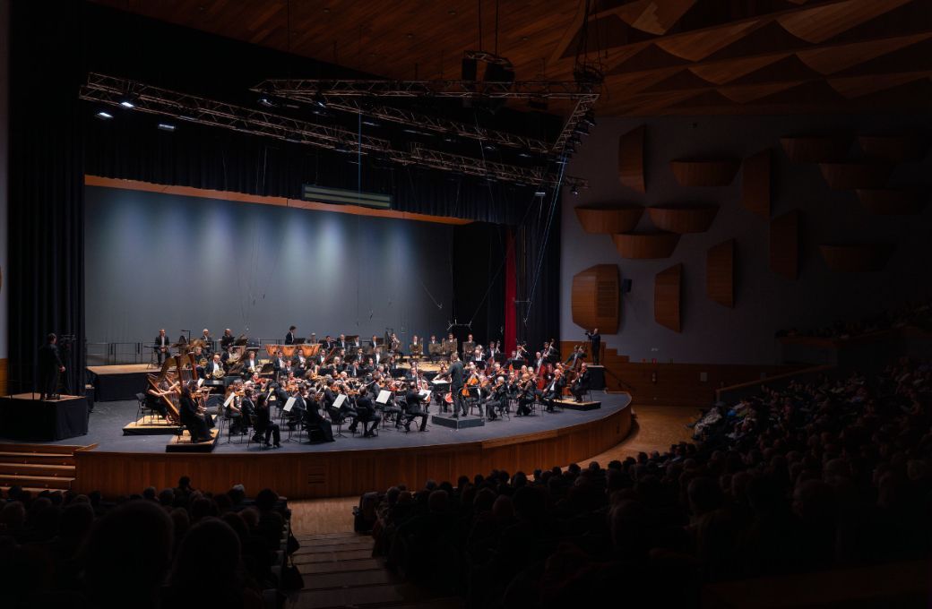 Roberto Gonz&aacute;lez-Monjas y la OSG en el Palacio de la &Oacute;pera &copy; Orquesta Sinf&oacute;nica de Galicia
