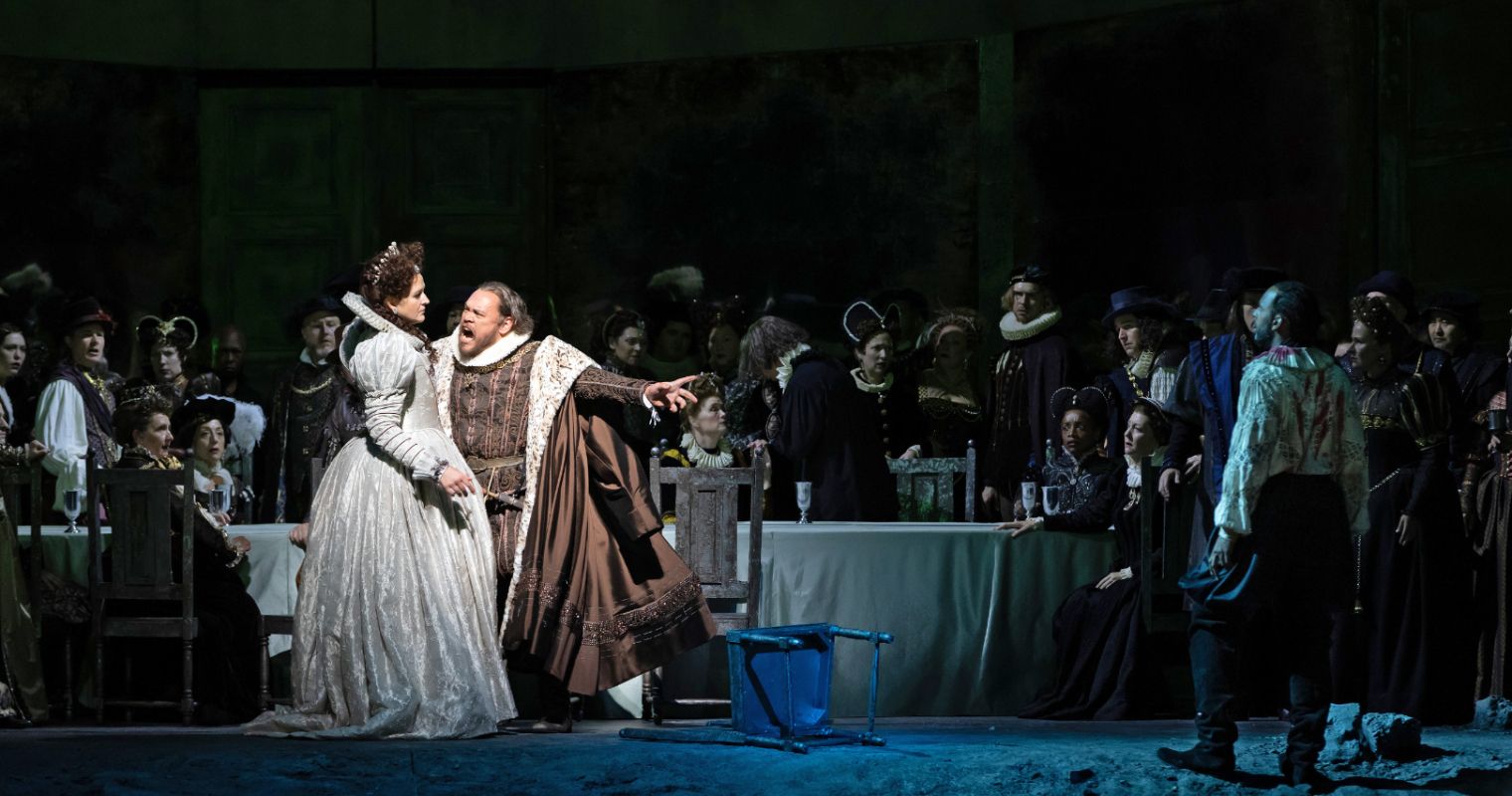 Quinn Kelsey dazzles in the Metropolitan Opera’s new <i>Macbeth</i> &copy; Marty Sohl | Met Opera