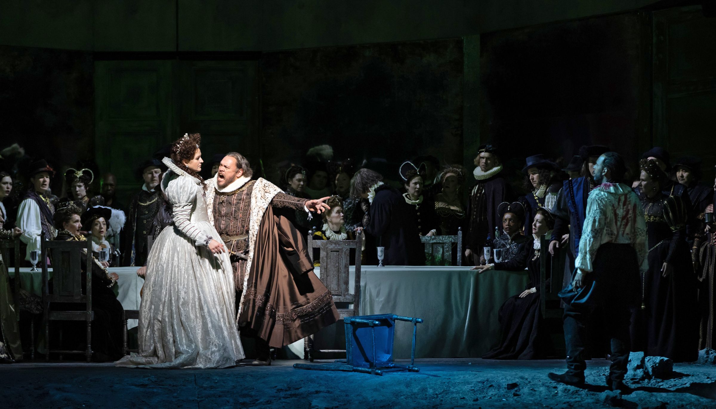 Quinn Kelsey dazzles in the Metropolitan Opera’s new <i>Macbeth</i> &copy; Marty Sohl | Met Opera