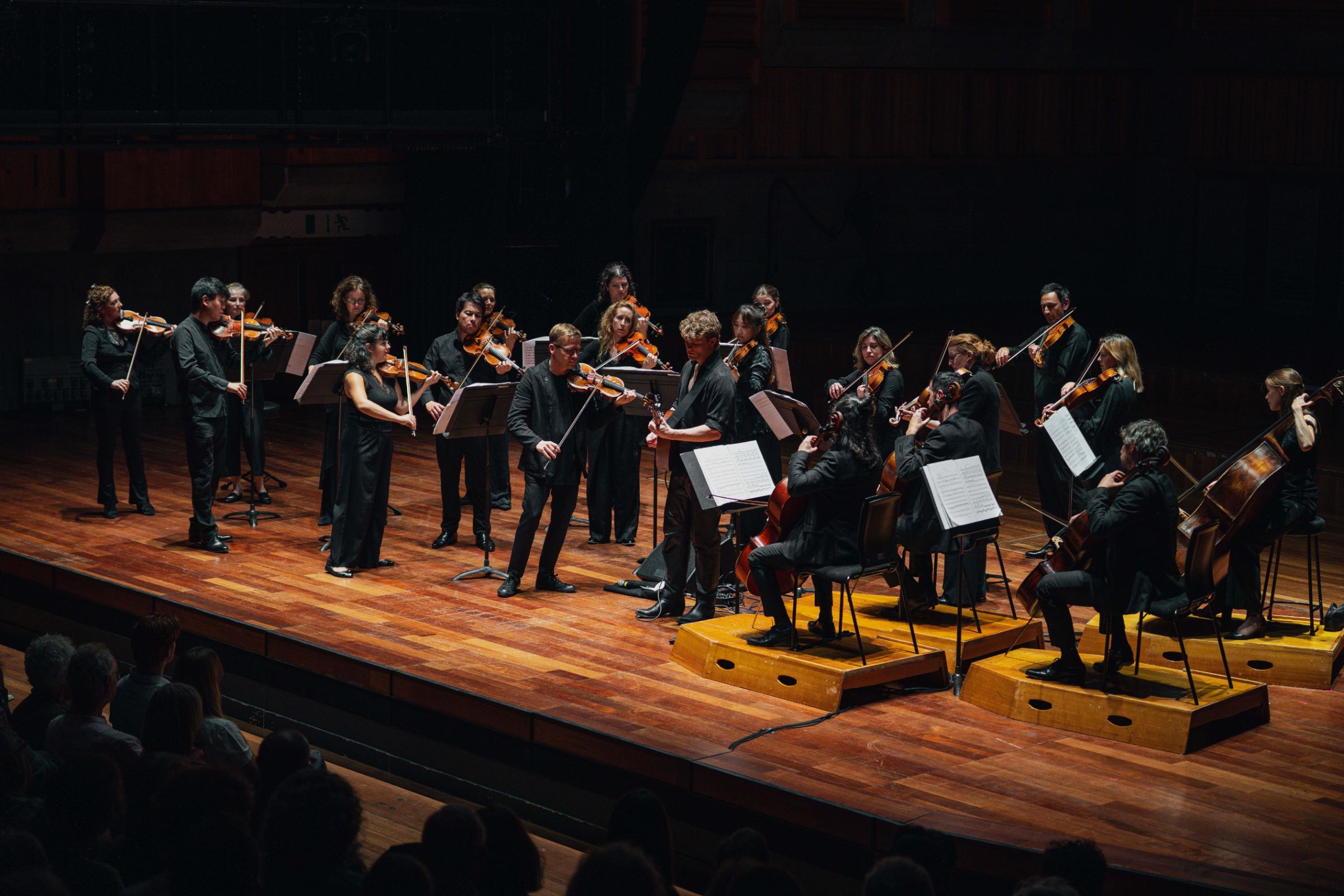Baroque’n’roll Vivaldi from Pekka Kuusisto and Ale Carr in Aurora Orchestra jam session &copy; Chuko Cribb