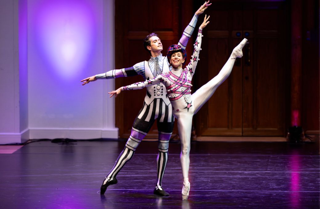 Ballet Nights 012, Reece Clarke and Yasmine Naghdi in MacMillan&rsquo;s <i>Elite Syncopations</i> &copy; Deborah Jaffe