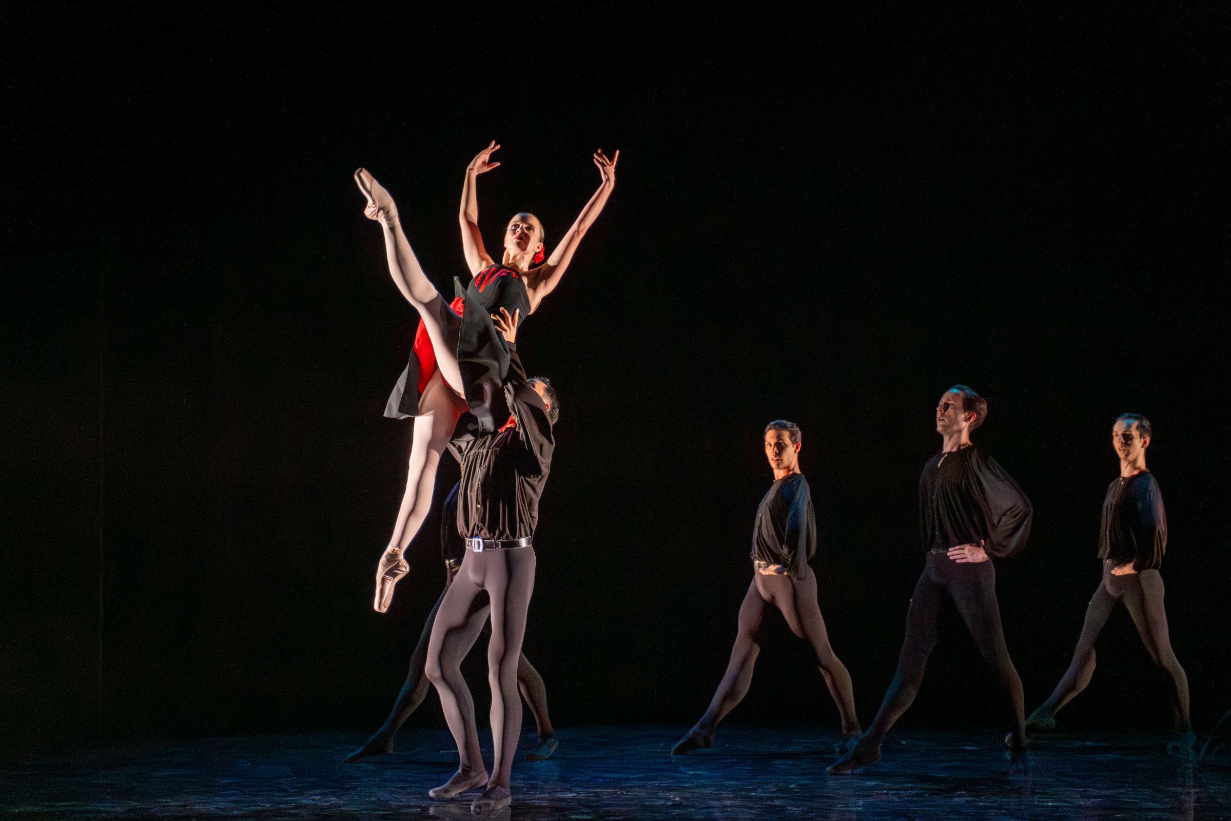 Northern Ballet in Hans van Manen’s <i>5 Tangos</i> &copy; Colleen Mair