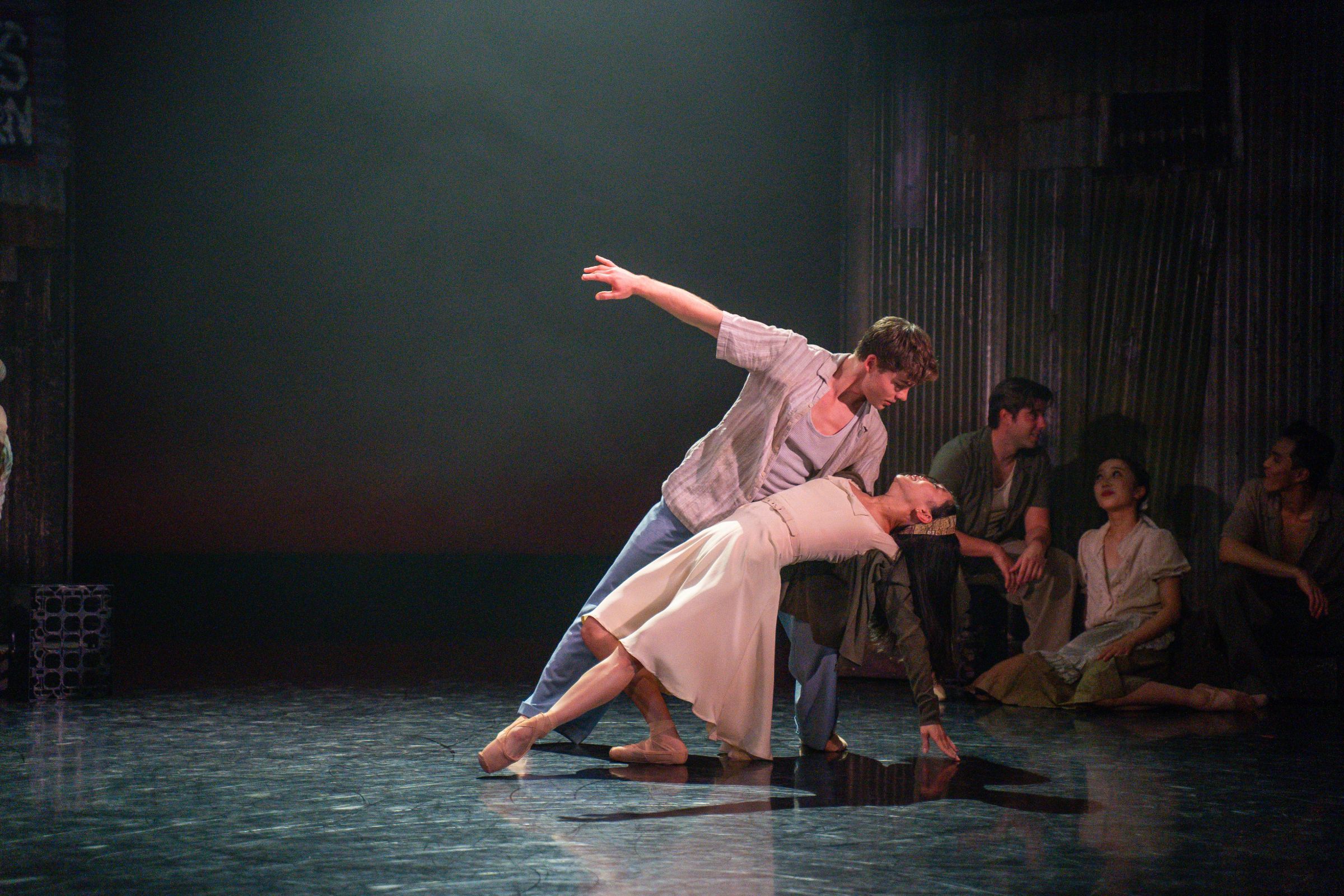 Harris Beattie and Sarah Chun in <i>Fools</i> &copy; Colleen Mair