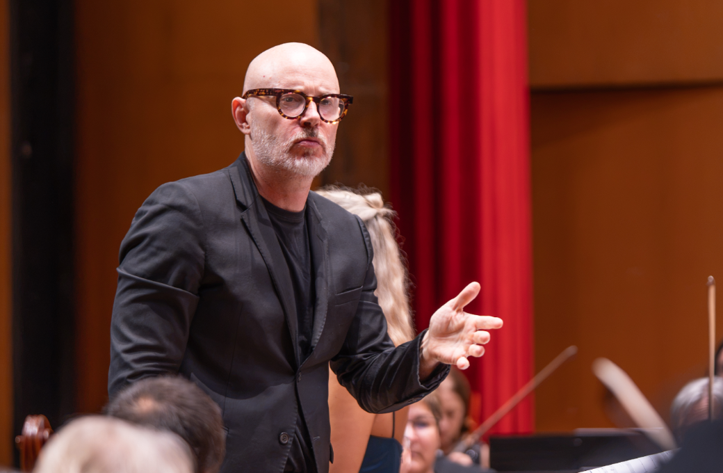 Baldur Br&ouml;nnimann en el concierto del d&iacute;a previo en Santiago &copy; Real Filharmon&iacute;a de Galicia