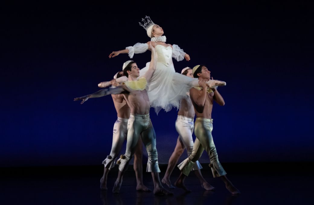 Iku Okura and Sarasota Ballet in Ashton&rsquo;s <i>Illuminations</i> &copy; Steven Pisano